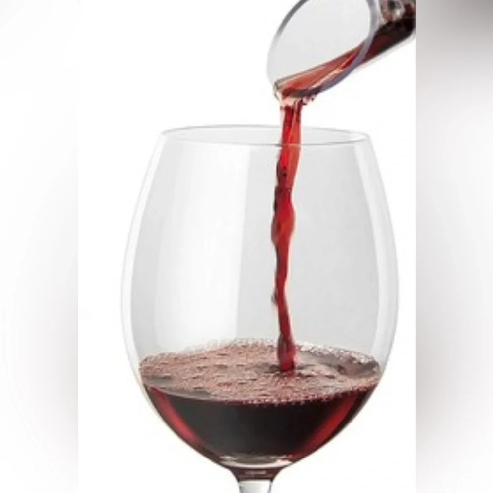 Wine Aerator Pourer with Black and Silver Finish